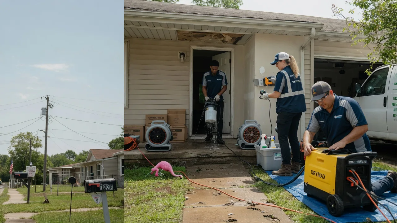 Storm Damage Water Removal in Montgomery, IN near me